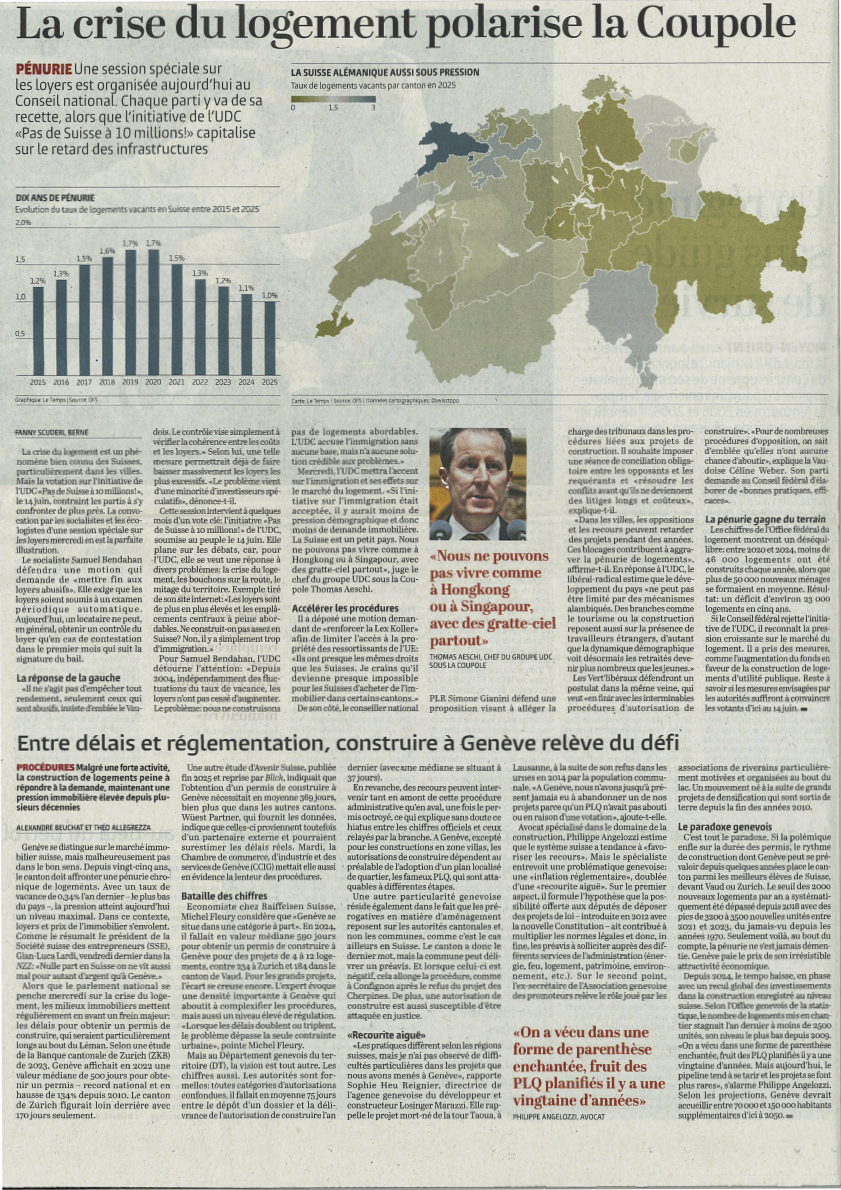 Article le temps 18.03.2026